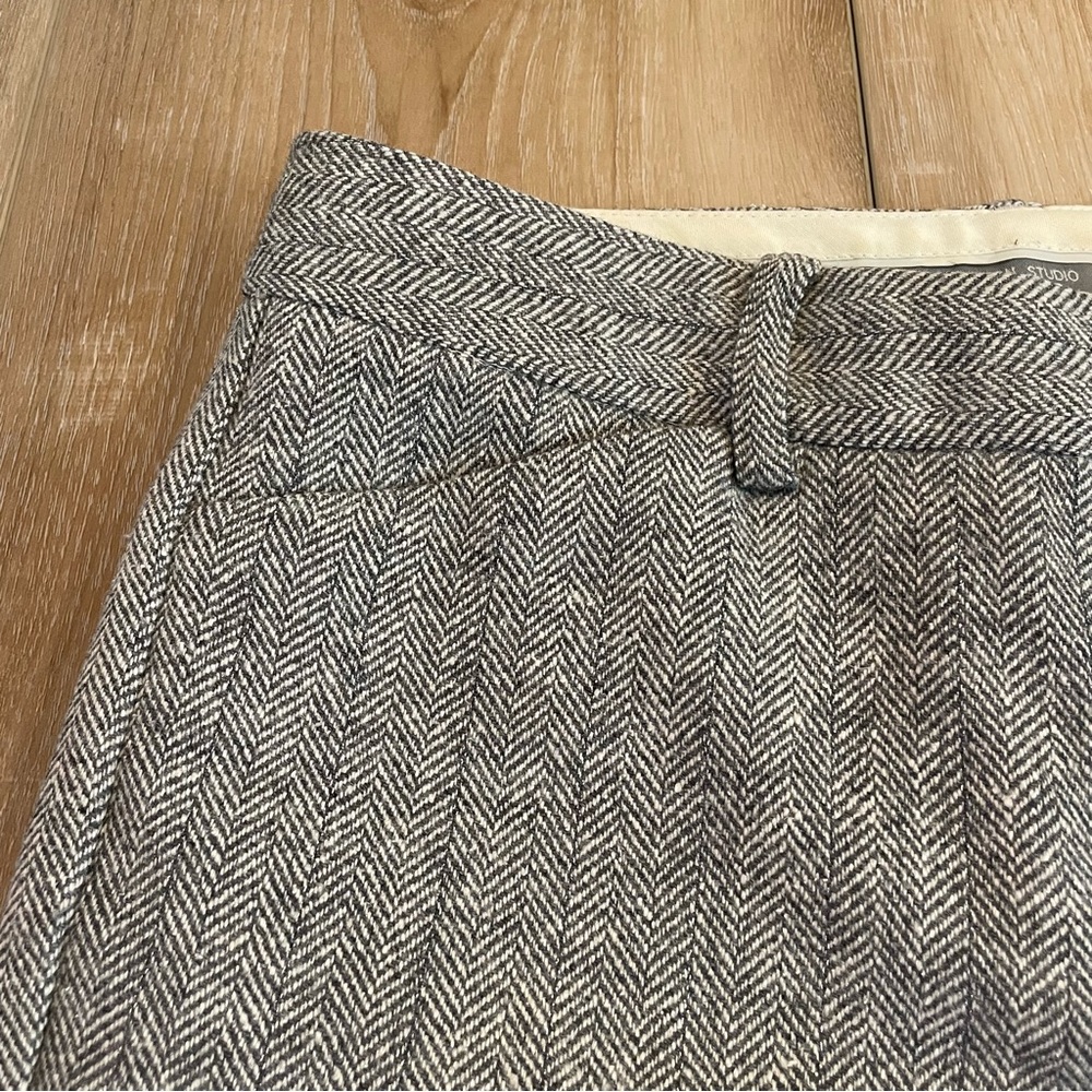 Express Editor Wool Blend Trouser Pant - image 4